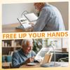 Magnifying Glass with Light and Stand 50 LED Desk Magnifying Glass with Light Stepless Dimmable, Horizontal + Vertical Mode, 360 Flexible Gooseneck, Hands Free Magnifier for Close Work Reading Repair view 4