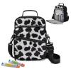 Uacyareni Diabetes Supplies Organizer Bag Cow Print Pattern Insulin Travel Case Portable Insulin Pen Carrying Case view 1