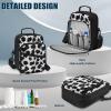 Uacyareni Diabetes Supplies Organizer Bag Cow Print Pattern Insulin Travel Case Portable Insulin Pen Carrying Case view 3