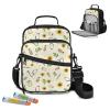 Uacyareni Diabetes Supplies Organizer Bag with Adjustable Shoulder Strap Sunflower Diabetic Supplies Travel Case view 1