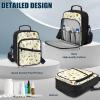 Uacyareni Diabetes Supplies Organizer Bag with Adjustable Shoulder Strap Sunflower Diabetic Supplies Travel Case view 3