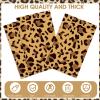 100Pcs Leopard Print Guest Napkins Disposable Animal Adventure Paper Napkins Decoration for Table Bathroom Safari Leopard Themed Birthday Baby Shower Party Supplies view 3