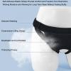 YCKLKF Hernia Belts for MenHernia Support for Women and MenAdjustable Waist Strap with 2 Removable Compression PadsPre and Post Surgery Recovery(Black,Large) view 3