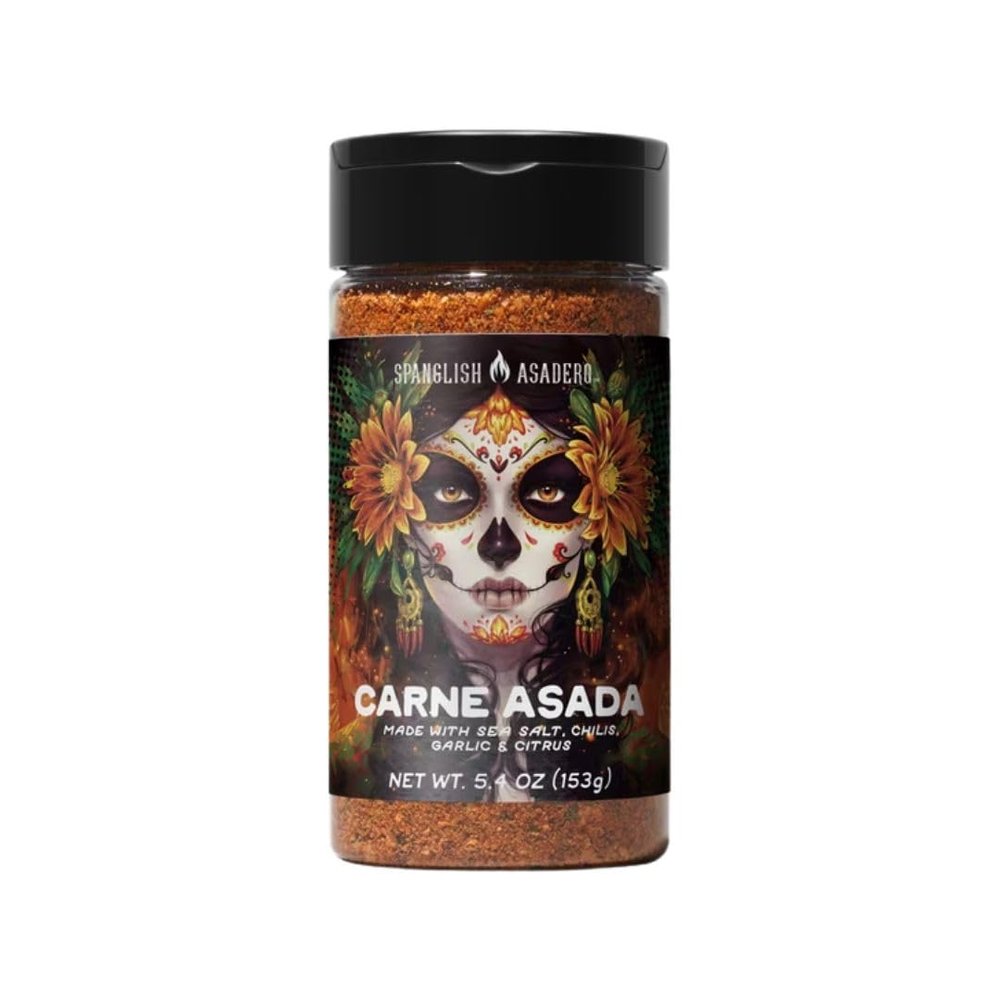 Spanglish Asadero Carne Asada Seasoning, 5.4oz (Pack of 2)
