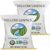 CLEAR CREEK Certified Glyphosate Residue Free Yellow Lentils | 36 lb Bag | Project Non-GMO Verified | Kosher | Vegan view 1