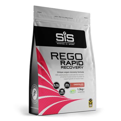 Science in Sport SiS REGO Rapid Recovery - Vegan-Friendly Protein Powder for Muscle Support - 21g Protein - 15 Vitamins & Minerals - Sports Nutrition - Chocolate Flavor - 3.3lb