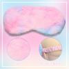 2 Pack Sleep Mask for Sleeping, 8x3.6 Inch Light Blocking Eye Mask with Elastic Satin Belt, Soft Satin & Fluffy Breathable Comfort for Men Women Kids, Ideal for Travel, Nap, Gift (Rendering) view 4