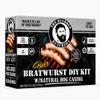 Bearded Butchers Beer Bratwurst DIY Kit, Seasoning & Hog Casing Makes 25 lb view 1