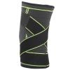 ZJchao Compression Knee Sleeve, Outdoor Dual Sports Thigh Compression Sleeve Knee Pads Dual Pressure Bands Brace for Meniscus Tear, & Arthritis (L) view 2
