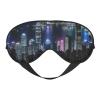 Aerial Night of View Hong Kong Print Lightweight Sleep Mask Breathable Light-Blocking Travel Yoga Outdoor Adventures view 1