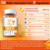 2 Pack CoQ10 Gummies, CoQ10-600mg- 3X Better Absorption Co q 10 Supplement Plus Omega-3, Magnesium, Vitamin B3 & Zinc for Adults Energy, Brain Heart Support,120 Counts view 3