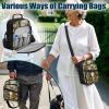 AZULCUSTO Diabetic Travel Companion Thermal Insulin Glucose Meter Storage Medical Supplies Bag Medical Supply Bag Crossbody Bags Deer view 4