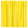 200 Pack Black Flexible Plastic Straws, 8.5" Long Bendy Disposable Drinking Straws, 0.23 Diameter Bendable Straws for Lemonade, Cocktails, Cold Drinks, Juice, Soda, Iced Coffee and Parties view 1