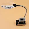 PUCNHZYNW Magnifying Glass 2.5X 8X Desktop Table Lamp Light Reading Magnifying Glass LED Illuminated PCB Welding Cellphone Mobile Phone Repair Magnifier view 2