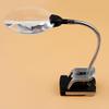 PUCNHZYNW Magnifying Glass 2.5X 8X Desktop Table Lamp Light Reading Magnifying Glass LED Illuminated PCB Welding Cellphone Mobile Phone Repair Magnifier view 4