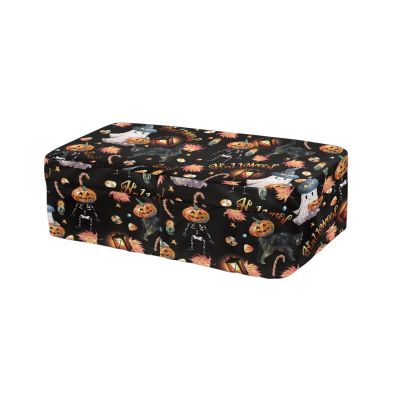 Kathyboom Halloween Pumpkin Knee Scooter Pad Cover - Soft Knee Scooter Pad Cover Memory Foam, Walker Accessory for Knee Roller, Knee Scooter For Women, Universal Fit