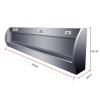 High Efficiency 304 Stainless Steel Wall Mounted Urinal for Men, 100cm Intelligent Sensor Flush Trough, Commercial Splash-Proof for Schools & Public Restrooms view 2