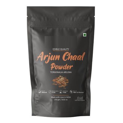 BT Arjun Chaal Powder 250 gm | Pure Triple Filtered Terminalia Arjuna Bark | Healthy Heart | Cholesterol | In Pouch 8.82 oz