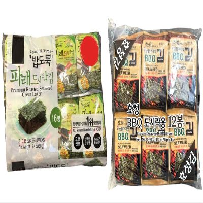 Seaweed Group (COMBO, ROASTED SEAWEED GREEN LAVER)