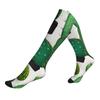 BSKGOHP Green Cactus Print Compression Socks For Women And Men Fors Running Nursing Athletic view 1