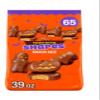 Halloween Jack O' Lantern Ghost Bats Shaped Chocolate 39oz Bag Trick or Treating view 1