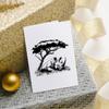 Azeeda 4 x 'Rhino Resting Under Tree' Gift Tags/Labels (GI00111342) view 3