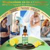 12-in-1 Magnesium Complex Liquid Drops, Chelated Magnesium Citrate Glycinate Taurate Malate Aspartate w. Ashwagandha Theanine D3 & Zinc for Relaxation Sleep Immune Health & Muscle FunctionWomen Men. view 3
