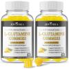 2 Pack L-Glutamine Gummies 1000mg, Glutamine Supplement for Women & Men, with BCAAs, Magnesium & NAC, Support Gut, Muscle Health & Immunity, Vegan, Non-GMO, Gluten Free, Keto Friendly, 120 Count view 1