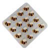 Edible Candy 3D Bee Cake Decorations Dessert Sugar Sprinkles for Cake Decorating Cookie DIY Cupcake Topper Icing Frosting Decoration Birthday Halloween Christmas Party Supplies view 2
