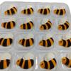 Edible Candy 3D Bee Cake Decorations Dessert Sugar Sprinkles for Cake Decorating Cookie DIY Cupcake Topper Icing Frosting Decoration Birthday Halloween Christmas Party Supplies view 3