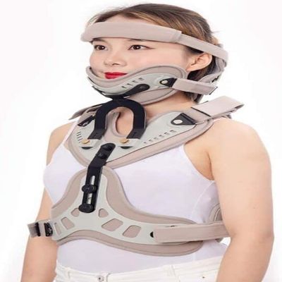 Head Neck Chest Orthosis, Spinal Back Spine Orthosis, Adjustable Cervical Thoracic Orthosis Support, U Lumbar Support,A