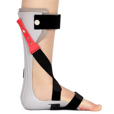 sdneNest Ankle Support Foot Orthosis, Adjustable Foot Valgus Orthosis, Drop Foot Posture Lifter for Foot Drop Correction,Left-XX-Large