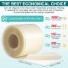 Hydrocolloid Tape Roll - Cuttable Extra Large Hydrocolloid Patch Bandages with Self-Adhesive, Ultra Absorbent, Flexible & Waterproof (1.97in*11.81ft) (1) view 2
