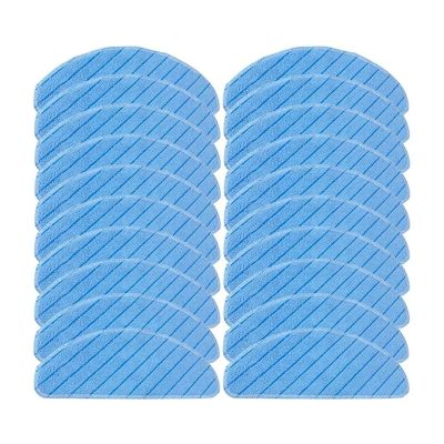 20Pcs Washable Mop Cloth Pads Compatible For Ecovacs T8 T9 AIVI T9 Model T9 Series Robot Vacuum Cleaner Mop Replacement