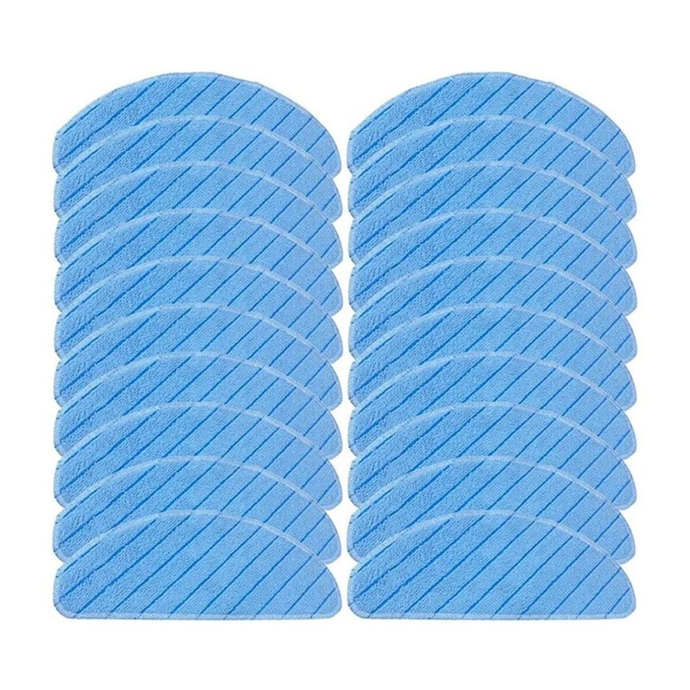 20Pcs Washable Mop Cloth Pads Compatible For Ecovacs T8 T9 AIVI T9 Model T9 Series Robot Vacuum Cleaner Mop Replacement