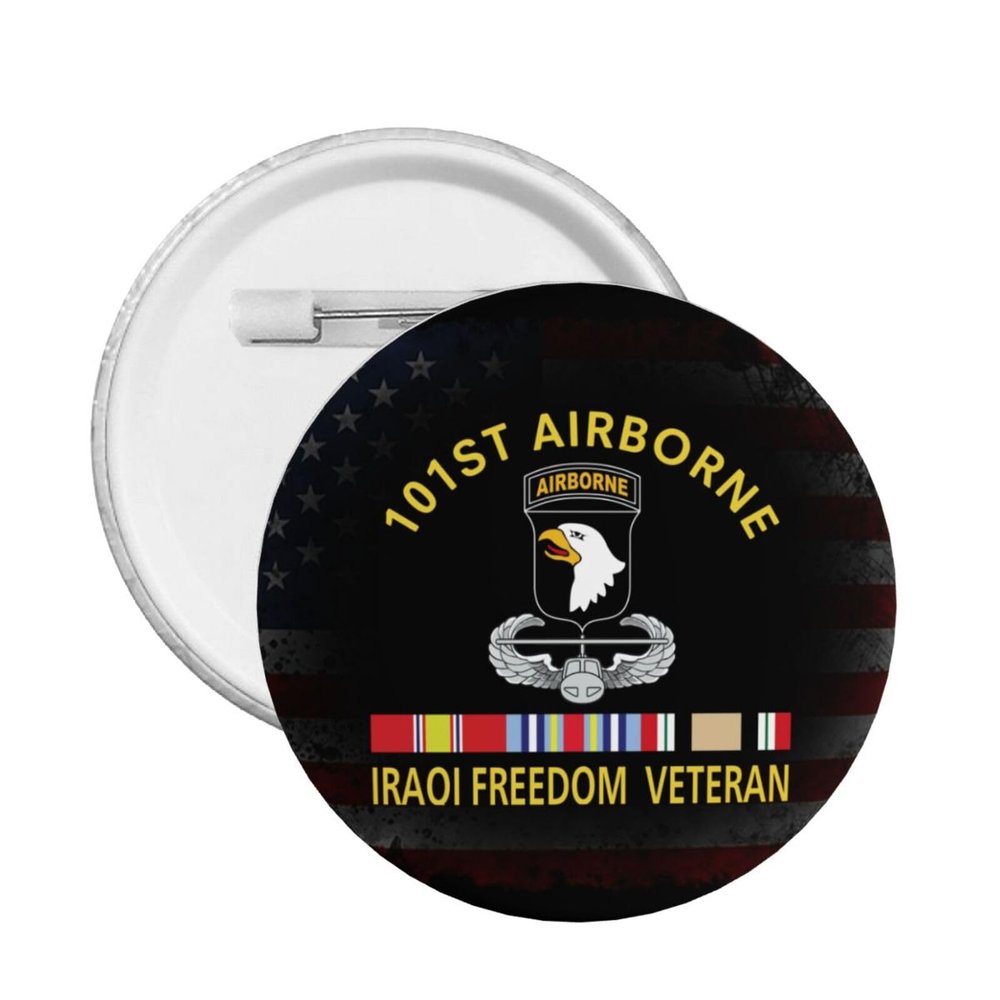 101st Airborne Air Assault Paratroops Iraqi Freedom Veteran with Ribbon Adult Dust Mask Adjustable Dust Face with 2 Filter61