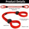 The Red Rope Style Wristband Gloves are Easy to Wear and Expandable, Suitable for Everyone's Sports and Fitness Activities. The Wristband is Adjustable in Size view 4