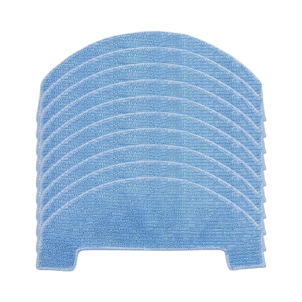 10pcs Vacuum Cleaner Mop Cloth Kit Compatible For Honor Compatible For Choice M1 Mop Cloth Spare Part Rag Home Appliance Accessories(10pack)
