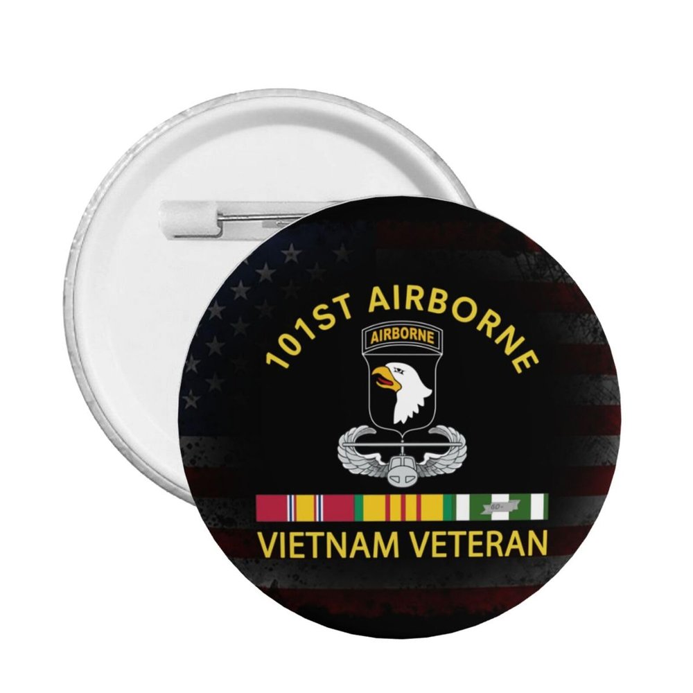 101st Airborne Air Assault Paratroops Vietnam Veteran with Service Ribbon Adult Dust Mask Adjustable Dust Face with 2 Filter59