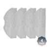 10/4PCS Microfiber Mop Cloth Kit Compatible For ROPVACNIC S1 Compatible For Tipdiy G90 Compatible For Betboyles V75S Compatible For VIPSUN Z1(10pcs) view 3