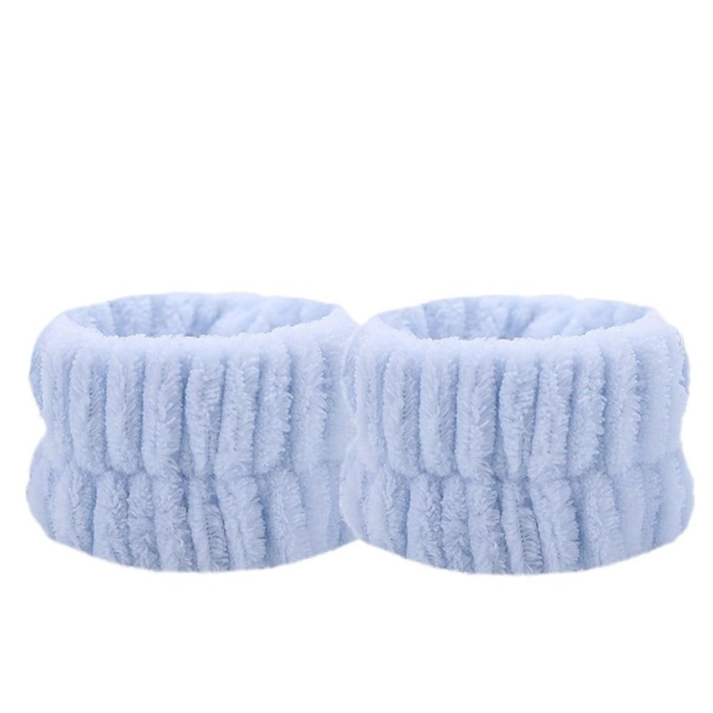 Wrist Bands for Washing Face 42PCS Wrist Washband Soft Microfiber Towel Wristband for Washing Face Women Girl Wrist Sweatband(K)