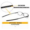 2 Pairs Ear Socks Replacement Temple Sleeves for Oakley Foil RQ OX3036 Eyeglasses Frame, Silicone Soft Black Ear Tips view 3