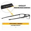 2 Pairs Ear Socks Replacement Temple Sleeves for Oakley Cartridge OX5137 Eyeglasses Frame, Silicone Soft Black Ear Tips view 3