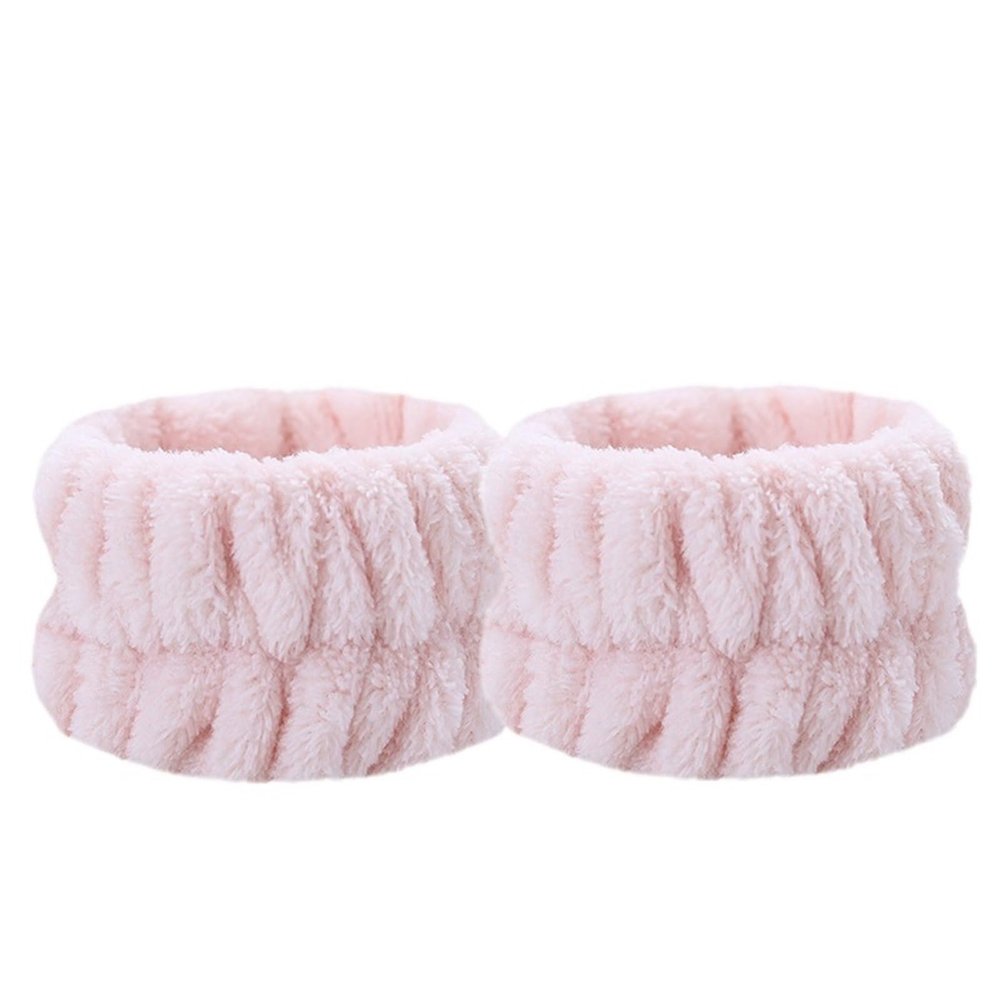 Wrist Bands for Washing Face 42PCS Wrist Washband Soft Microfiber Towel Wristband for Washing Face Women Girl Wrist Sweatband(E)