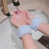 Wrist Bands for Washing Face 42PCS Wrist Washband Soft Microfiber Towel Wristband for Washing Face Women Girl Wrist Sweatband(E) view 3