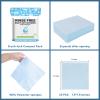 100 PCS Disposable Rinse Free Bath Sponges, No Rinse Bathing Wipes for Adults, Soap Infused Dry Shower Wipes for Elderly, Bedridden, Camping, Post Surgery(25 Count 4 Pack) view 3