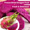 5.3oz Freeze Dried Dragon Fruit Chips 150g Healthy Natural Pitaya Chunks for Kids & Adults, Dehydrated Fruit Snack for Drinks, Smoothies, Bakery & Cereal Low Calorie, Gluten Free, Vegan view 4