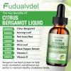 2 Packs 5000mg Citrus Bergamot Liquid Drops,Reduce Triglycerides Bergamot Supplement for High Cholesterol, Immune Support for Anti Aging,Antioxidant,Lime Bitter,Natural Olive Leaf Extract,4 Fl Oz view 3