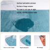 AHUANH Ice Silk Large Size Bed Pads Washable Waterproof for Sofa, Motorhome Leak-Proof Incontinence Bed Pads Breathable Pee Pads for Adults, Pets(Blue,150 * 200cm) view 3