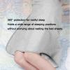 AHUANH Elastic Waistband Pee Pads for Adults, Elderly Cotton Breathable Bed Pads Washable Waterproof Adjustable Incontinence Bed Pads for Travel(XX-Large,Grey-Button) view 2